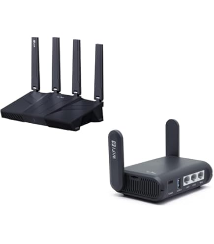 Amazon.com: GL.iNet GL-BE9300(Flint 3) Tri-Band WiFi 7 Router & GL